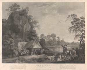 Střelba, deska I od William Woollett