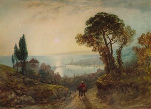 Pohled přes přístav, c1859, 1938 od William Wyld