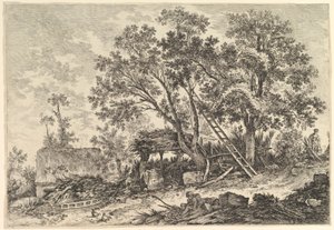 IIe. Vue de Fronville 2. Pohled na Fronville, 18. století.