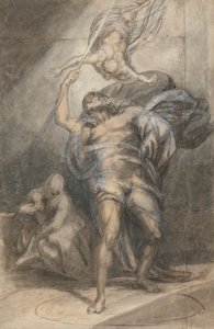 Prospero vyvolává Ariel od William Young Ottley