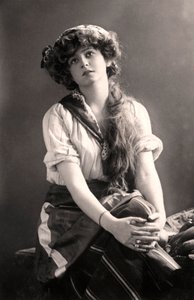 Gabrielle Ray 1883-1973, anglická herečka, začátek 20. století. od William and Daniel Downey