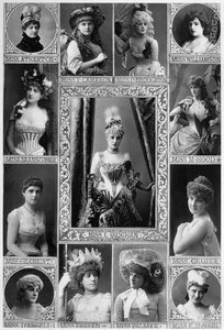 Přední herečky 19. století, 1890.