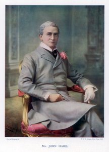 Sir John Hare , anglický herec a manažer Garrick Theatre, 1901. od William and Daniel Downey