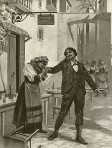 Cavalleria Rusticana, scéna XI (rytina)