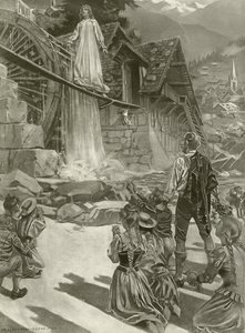 La Sonnambula, dějství III, scéna ii (hlubotisk) od William de Leftwich Dodge