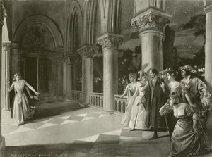 Lucia di Lammermoor, III. dějství, scéna vi (hlubotisk)