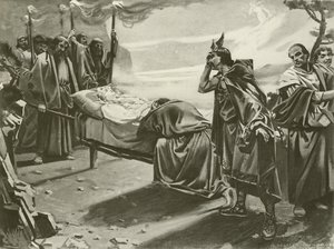 Tannhauser, poslední scéna III. dějství (rytina) od William de Leftwich Dodge