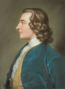 Portrét šlechtice, pravděpodobně 1. vévody z Northumberlandu (kresba pastelem) od William of Bath (circle of) Hoare