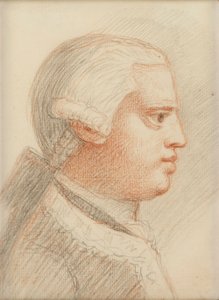 Edward Augustus, vévoda z Yorku, cca 1761-7 (křída na papíře) od William of Bath Hoare