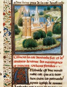 Miniatura první křížové výpravy, William z Tyru (1130-1185) od William of Tyre (c.1130 85)