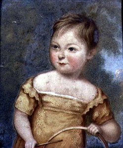 Anthony FitzHerbert, kolem roku 1817 (břidlice)