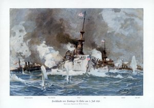 Bitva u Santiaga de Cuba, 3. července 1898 1900.