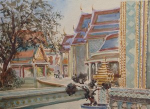 868 Wat Ratchaborpit, Bangkok od Wilson Clive