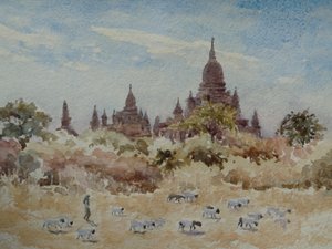 897 Thein Ma Zi z Penathagu, Bagan od Wilson Clive