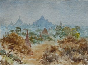 927 Bagan východ slunce od Wilson Clive