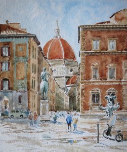 951 Piazza SS Annunziata, po průtrži mračen od Wilson Clive