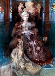 Ellen Terry v Henry VIII, c1902.