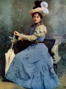 Grace Palotta , herečka, 1899-1900.