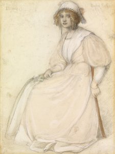 Dianeme (pastel na papíře) od Winifred Sandys