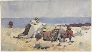 Párty s pečenými mušlemi od Winslow Homer