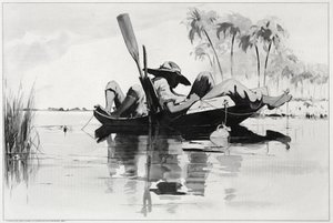 Rybářská párty, 1890. od Winslow Homer