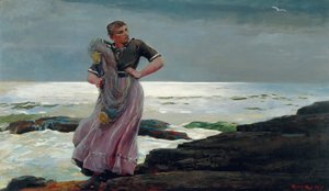 Světlo na moři, 1897 od Winslow Homer