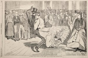 Pařížský ples - Tanec v kasinu, 1867. od Winslow Homer