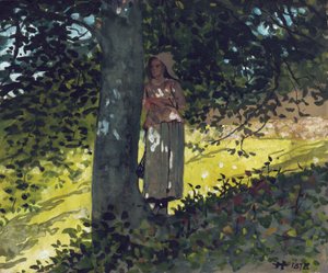 A Shady Spot, Houghton Farm, 1878 od Winslow Homer