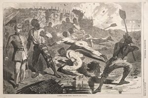 Shell in the Rebel Trenches, 1863. od Winslow Homer