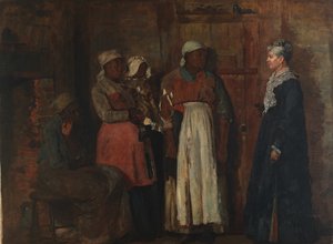 Návštěva staré paní od Winslow Homer