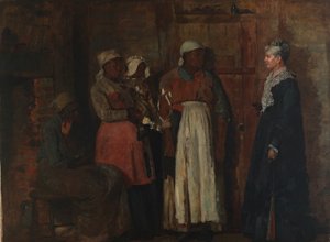 Návštěva staré paní od Winslow Homer