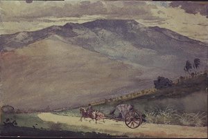 Volante na horské cestě, Kuba od Winslow Homer