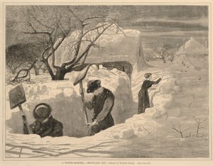 Zimní ráno-vyjížďka, z Každé soboty, 14. ledna 1871 od Winslow Homer