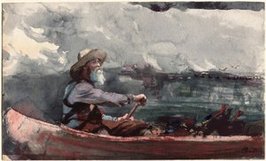 Průvodce Adirondackem od Winslow Homer
