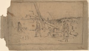 Advance of the Skirmish Line, 1864. od Winslow Homer