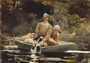 Po lovu od Winslow Homer