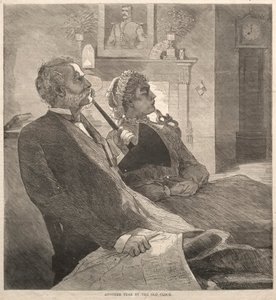 Další rok u starých hodin od Winslow Homer