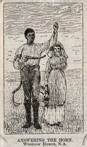 Odpovídání na houkačku od Winslow Homer