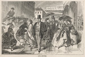 Dubnové přeháňky, 1859. od Winslow Homer