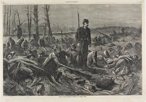 Armáda Potomacu - spaní na rukou od Winslow Homer