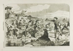 Srpen na venkově - pobřeží od Winslow Homer