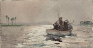 Bass Fishing - Florida od Winslow Homer