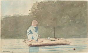 Chlapec na voru, 1879. od Winslow Homer