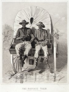 Náčrty kampaně: Vlak se zavazadly od Winslow Homer