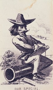 Občanská válka, život v táboře od Winslow Homer