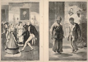 Konec války - Hullovo vítězství, 1814/Konec války - Babylon padl, 1865, z Frank Leslie