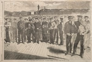 Posádka United States Steam-Sloop Colorado, odeslána v Bostonu, červen 1861, 1861. od Winslow Homer