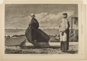 Táta přichází! od Winslow Homer