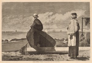 Táta přichází!, vydáno 1873. od Winslow Homer