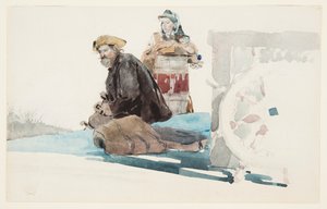 Palubní cestující od Winslow Homer